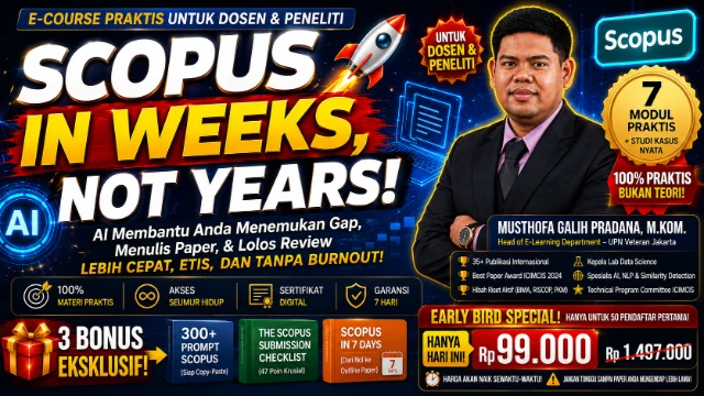 Scopus in Weeks, Not Years” — Pemanfaatan AI sebagai tools untuk Dosen & Peneliti